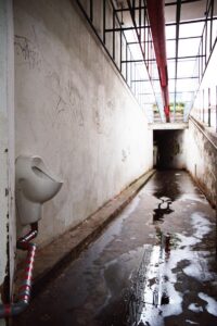 Kunst zur Kanalisierung menschlicher Bedürfnisse in Hildesheim Kunst im Stadtraum